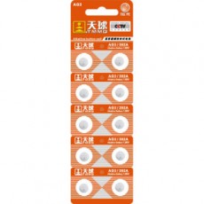 纽扣电池AG3/LR41 10粒装AG13/LR44 SP237