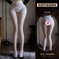 【天猫】曼烟情趣内衣性感大开裆免脱情趣丝袜WZ7001