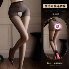 【天猫】曼烟情趣内衣性感大开裆免脱情趣丝袜WZ7001